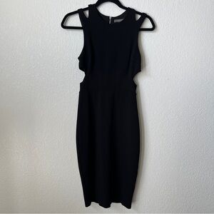 French Connection Cutout Sides Cocktail Dress